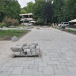 21.07.2020. Busko-Zdrój. Rewitalizacja Parku Zdrojowego / Marta Gajda / Radio Kielce