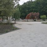 21.07.2020. Busko-Zdrój. Rewitalizacja Parku Zdrojowego / Marta Gajda / Radio Kielce