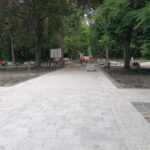 21.07.2020. Busko-Zdrój. Rewitalizacja Parku Zdrojowego / Marta Gajda / Radio Kielce