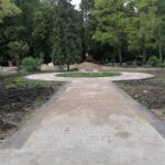 21.07.2020. Busko-Zdrój. Rewitalizacja Parku Zdrojowego / Marta Gajda / Radio Kielce