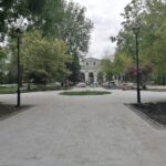 21.07.2020. Busko-Zdrój. Rewitalizacja Parku Zdrojowego / Marta Gajda / Radio Kielce