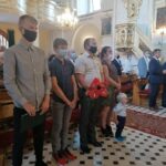 20.07.2020 Tuczępy. Dziękczynna msza święta w intencji ojczyzny oraz urzędującego prezydenta / Marta Gajda / Radio Kielce