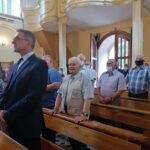 20.07.2020 Tuczępy. Dziękczynna msza święta w intencji ojczyzny oraz urzędującego prezydenta / Marta Gajda / Radio Kielce