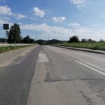 22.07.2020 Pińczów. Droga wojewódzka nr 766 biegnąca z Pińczowa do Skrzypiowa / Marta Gajda / Radio Kielce