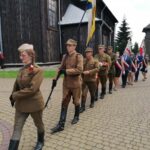 24.07.2020 Gorzków gm. Kazimierza Wielka. Pogrzeb Krystyny Dobrzańskiej-Sobierajskiej, córki mjr Henryka Dobrzańskiego “Hubala” / Marta Gajda / Radio Kielce