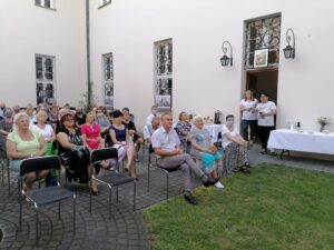 26.07.2020 Pińczów. Muzeum Regionalne. 22. Koncert Pamięci Jana Góreckiego / Marta Gajda / Radio Kielce