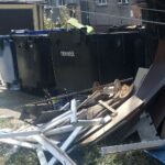 30.07.2020. Kielce. Przepełnione altany śmietnikowe / Piotr Kwaśniewski / Radio Kielce