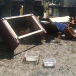 30.07.2020. Kielce. Przepełnione altany śmietnikowe / Piotr Kwaśniewski / Radio Kielce