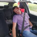 31.07.2020. Morawica. Zdjęcia z planu filmowego. Na zdjęciu: Mariusz Bednarski - Wydział Ruchu Drogowego Komendy Wojewódzkiej Policji w Kielcach / Dorota Klusek / Radio Kielce