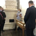 04.07.2020. Sandomierz. Otwarcie wystawy z okazji 450. rocznicy podpisania Zgody Sandomierskiej / Grażyna Szlęzak-Wójcik / Radio Kielce