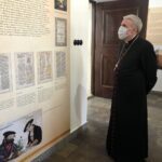 04.07.2020. Sandomierz. Otwarcie wystawy z okazji 450. rocznicy podpisania Zgody Sandomierskiej. Na zdjęciu: Krzysztof Nikiewicz - biskup diecezji sandomierskiej / Grażyna Szlęzak-Wójcik / Radio Kielce