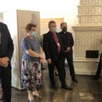 04.07.2020. Sandomierz. Otwarcie wystawy z okazji 450. rocznicy podpisania Zgody Sandomierskiej / Grażyna Szlęzak-Wójcik / Radio Kielce