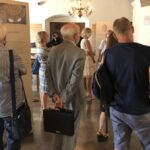 04.07.2020. Sandomierz. Otwarcie wystawy z okazji 450. rocznicy podpisania Zgody Sandomierskiej / Grażyna Szlęzak-Wójcik / Radio Kielce