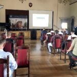 10.07.2020. Sandomierz. Spotkanie ws. planowanego przebiegu drogi ekspresowej S74 / Grażyna Szlęzak-Wójcik / Radio Kielce