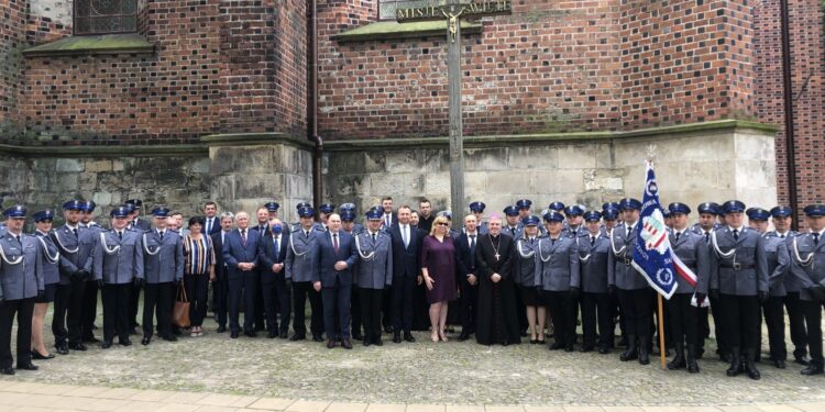 14.07.2020. Sandomierz. Święto Policji / Grażyna Szlęzak-Wójcik / Radio Kielce