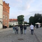 18.07.2020. Sandomierz. Turyści. Na zdjęciu: Sylwia Kotowska z córką Martą - turystki z Łodzi / Grażyna-Szlęzak-Wójcik / Radio Kielce