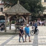 21.07.2020 Sandomierz. Plan filmu „Ojciec Mateusz” / Grażyna Szlęzak-Wójcik / Radio Kielce