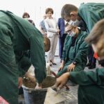 03.07.2020 Starachowice. Minister Marlena Maląg - szefowa resortu  rodziny, pracy i polityki społecznej odwiedza Ośrodek Szkolenia i Wychowania Ochotniczych Hufców Pracy w Starachowicach. W środku: minister Marlena Maląg. / Jarosław Kubalski / Radio Kielce