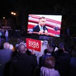 06.07.2020. Końskie. Rynek. Debata prezydencka / Jarosław Kubalski / Radio Kielce