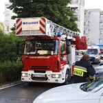 12.07.2020 Kielce. Pożar w bloku przy ul. Jagiełły / Jarosław Kubalski / Radio Kielce