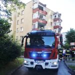 12.07.2020 Kielce. Pożar w bloku przy ul. Jagiełły / Jarosław Kubalski / Radio Kielce
