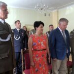 30.07.2020. Sandomierz. Wręczenie medali za Zasługi dla Obronności Kraju / Grażyna-Szlęzak-Wójcik / Radio Kielce