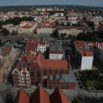 Widok na Elbląg z tarasu widokowego elbląskiej Katedry Św. Mikołaja / Robert Felczak / Radio Kielce