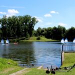 28.07.2020. Kielce. Zalew. Zajęcia dla seniorów / Faustyna Terelak / Radio Kielce