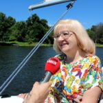 28.07.2020. Kielce. Zalew. Zajęcia dla seniorów / Faustyna Terelak / Radio Kielce