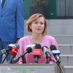 20.07.2020. Kielce. Konferencja w Wojewódzkich Funduszu Ochrony Środowiska i Gospodarki Wodnej. Na zdjęciu: Anna Krupka - wiceminister sportu / Magdalena Blicharska / Radio Kielce