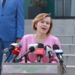 20.07.2020. Kielce. Konferencja w Wojewódzkich Funduszu Ochrony Środowiska i Gospodarki Wodnej. Na zdjęciu: Anna Krupka - wiceminister sportu / Magdalena Blicharska / Radio Kielce
