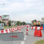 27.07.2020. Kielce. Utrudnienia na ul. Warszawskiej / Magdalena Blicharska / Radio Kielce