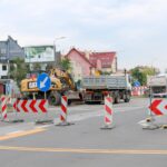 27.07.2020. Kielce. Utrudnienia na ul. Warszawskiej / Magdalena Blicharska / Radio Kielce