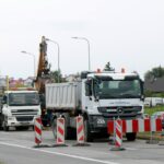 27.07.2020. Kielce. Utrudnienia na ul. Warszawskiej / Magdalena Blicharska / Radio Kielce