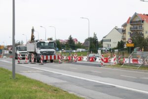 27.07.2020. Kielce. Utrudnienia na ul. Warszawskiej / Magdalena Blicharska / Radio Kielce