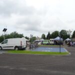 17.07.2020 Iwaniska. Nowe targowisko / Emilia Sitarska / Radio Kielce