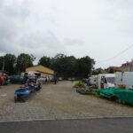 17.07.2020 Iwaniska. Nowe targowisko / Emilia Sitarska / Radio Kielce