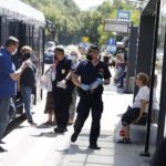 01.07.2020 Kielce. Koronawirus. MPK. Straż miejska sprawdza czy ludzie noszą maseczki / Jarosław Kubalski / Radio Kielce