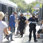 01.07.2020 Kielce. Koronawirus. MPK. Straż miejska sprawdza czy ludzie noszą maseczki / Jarosław Kubalski / Radio Kielce