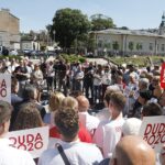 01.07.2020 Kielce. Marszałek Sejmu Elżbieta Witek spotkała się z kielczanami / Jarosław Kubalski / Radio Kielce