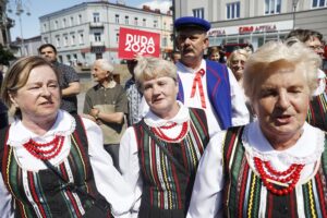 01.07.2020 Kielce. Marszałek Sejmu Elżbieta Witek spotkała się z kielczanami / Jarosław Kubalski / Radio Kielce