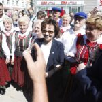 01.07.2020 Kielce. Marszałek Sejmu Elżbieta Witek spotkała się z kielczanami / Jarosław Kubalski / Radio Kielce