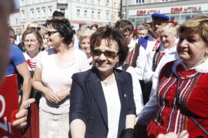 01.07.2020 Kielce. Marszałek Sejmu Elżbieta Witek spotkała się z kielczanami / Jarosław Kubalski / Radio Kielce