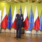 09.07.2020 Busko-Zdrój. Wizyta premiera Mateusza Morawieckiego. Na zdjęciu: premier Mateusz Morawiecki / Jarosław Kubalski / Radio Kielce