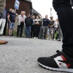 12.07.2020 Kielce. Protest mieszkańców przeciwko postawieniu masztu telefonii komórkowej przy ulicy Zagórskiej / Jarosław Kubalski / Radio Kielce