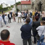 12.07.2020 Kielce. Protest mieszkańców przeciwko postawieniu masztu telefonii komórkowej przy ulicy Zagórskiej / Jarosław Kubalski / Radio Kielce