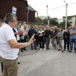 12.07.2020 Kielce. Protest mieszkańców przeciwko postawieniu masztu telefonii komórkowej przy ulicy Zagórskiej / Jarosław Kubalski / Radio Kielce