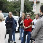 12.07.2020 Kielce. Protest mieszkańców przeciwko postawieniu masztu telefonii komórkowej przy ulicy Zagórskiej / Jarosław Kubalski / Radio Kielce