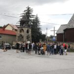 12.07.2020 Kielce. Protest mieszkańców przeciwko postawieniu masztu telefonii komórkowej przy ulicy Zagórskiej / Jarosław Kubalski / Radio Kielce