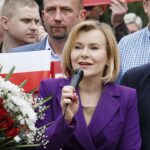 13.07.2020 Kielce. Prawo i Sprawiedliwość dziękuje za wybór Andrzeja Dudy na prezydenta RP. Wiceminister sportu Anna Krupka / Jarosław Kubalski / Radio Kielce